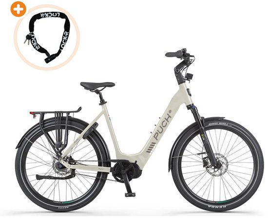 Puch E-Dance S SUV N7 - Elektrische Fiets - 28 inch - 250W motor - Actieradius tot 160 km - 7 versnellingen - 540Wh accu - Kiezel Grijs Mat