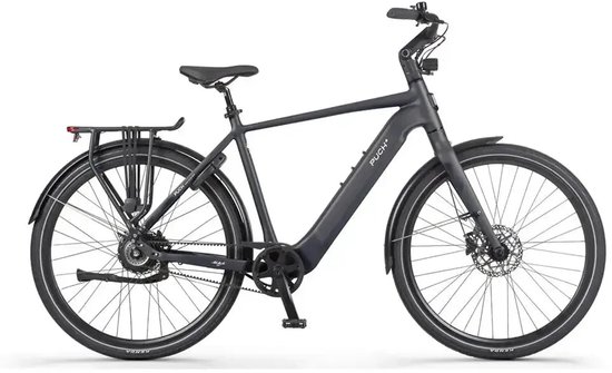 Puch E-Nova - Elektrische Fiets - 28 inch - 250W motor - Actieradius tot 160 km - Hydraulische schijfremmen - 540Wh accu - Antraciet Mat