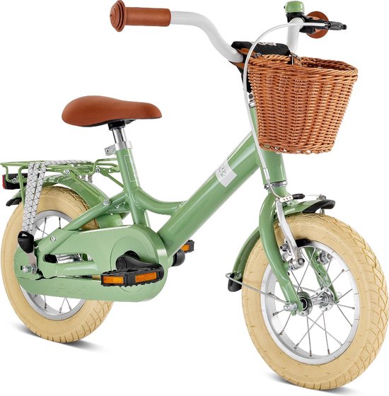 Puky 12 Kinderfiets Youke in Retro Groen van Puky