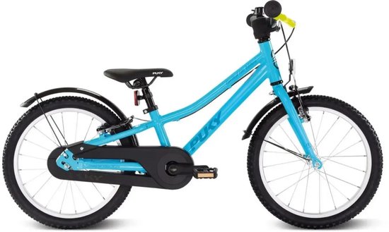 Puky Cyke Limited Lite Edition - Kinderfiets - 18 inch - Blue mono - voor 5 tot 7 jaar van Merkloos