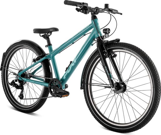 Puky Fiets 24 8gears Cyke turquoise black van Puky