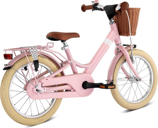 Puky kinderfiets 16 Youke in retro Rose van Puky