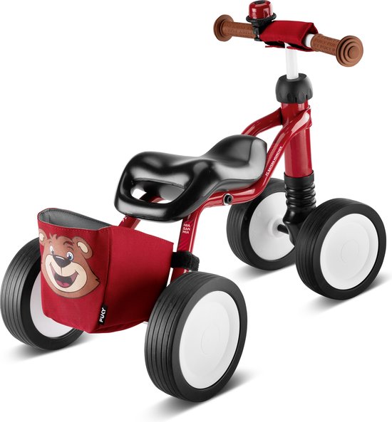 Puky Wutsch loopfiets voor Kinderen vanaf 1.5 jaar in berry van Puky