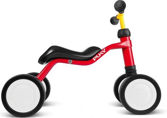 Puky Wutsch loopfiets voor Kinderen vanaf 1,5 jaar in Rood van Puky