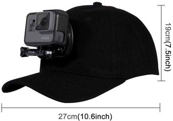 Puluz Hoed Met Sportcamerahouder Voor Fietshelm