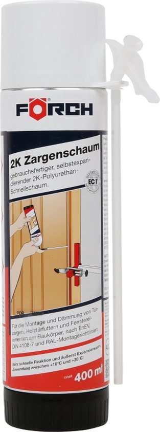 PUR schuim 400 ml-Forch-Purschuim -PUR-schuim Wartme & Geluids Isolatie -PUR schuim voor Isolatie- van Förch