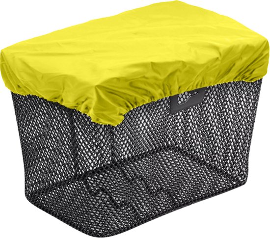 Purepeak Fietskrat Hoes - Krathoes Fietsmand - Afdekhoes Waterbestendig - Crate Cover - 40x50cm - Geel van Pure