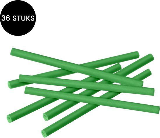 Purepeak Spaakreflectoren Set 36 Stuks - Spaakverlichting Kinderfiets - Spaakversiering - Groen van Purepeak