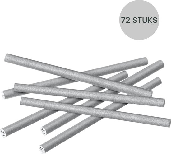 Purepeak Spaakreflectoren Set 72 Stuks - Spaakverlichting Kinderfiets - Spaakversiering - Zilver van Purepeak