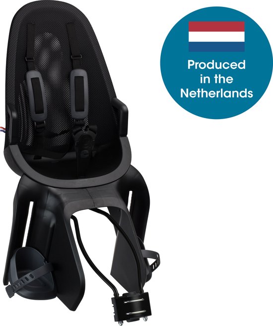 Qibbel Air Fietsstoeltje Achter Frame bevestiging - Black van Qibbel