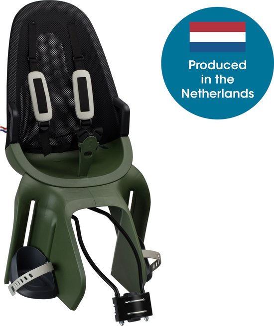 Qibbel Air Fietsstoeltje Achter Frame bevestiging - Magic green van Qibbel