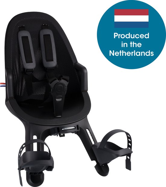 Qibbel Air Fietsstoeltje Voor - Black van Qibbel
