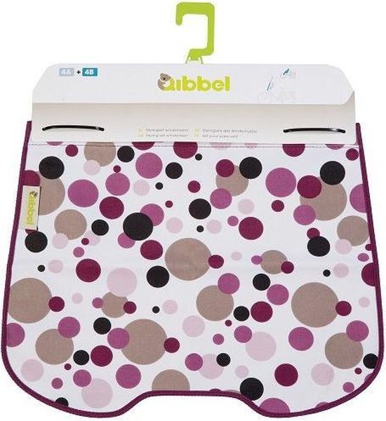 Qibbel Q714 - Stylingset Windscherm - Dots Purple van Qibbel