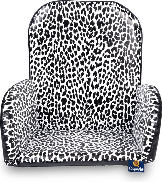 Qiewie Kinderzitje Leopard / Panter (Geschikt voor alle Babboe modellen) van Qiewie