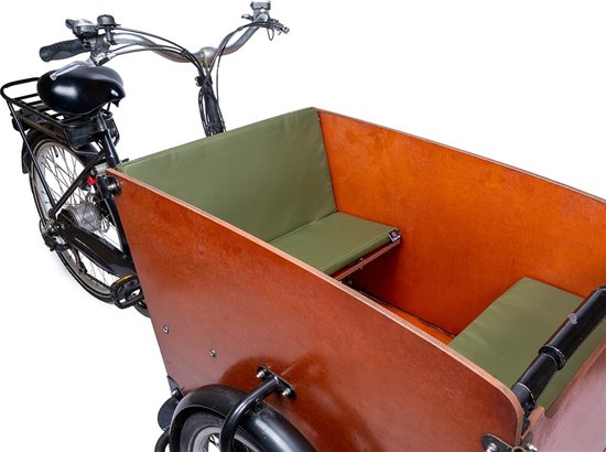 Qiewie Kussenset Army Green (ALLEEN geschikt voor Babboe Big) van Qiewie