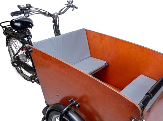 Qiewie Kussenset Dark Grey / Donker Grijs (ALLEEN geschikt voor Babboe Big) van Qiewie