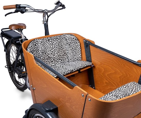 Qiewie Kussenset Leopard / Panter (ALLEEN geschikt voor Babboe Curve) van Qiewie
