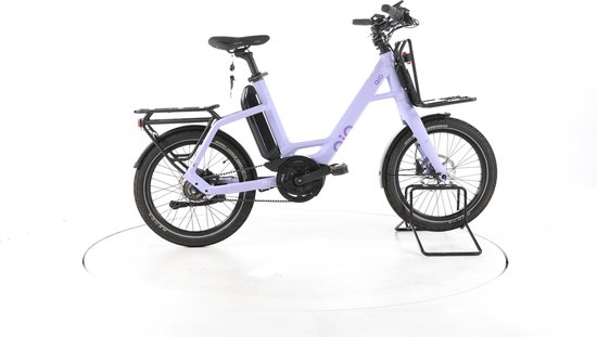 QIO Eins AP-8 R Compacte E-Bike Bosch Accu 545Wh 20" 2024 paars Pro Refurbished