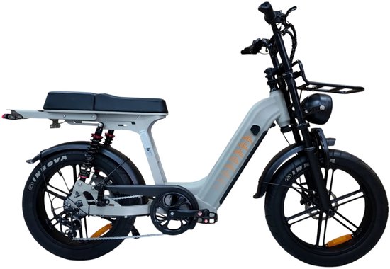 QmWheel D50 Fatbike - Grijs