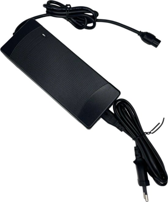 QMWheel - Fatbike Oplader V20 of V30 nieuwste modellen niet voor 2024 - qmwheel - 2024 - nieuwste editie! - Let op of je oplader 3 of 1 pins is - Dit is 3 pins - oplader v20 - oplader fatbike - fatbike onderdelen van Merkloos