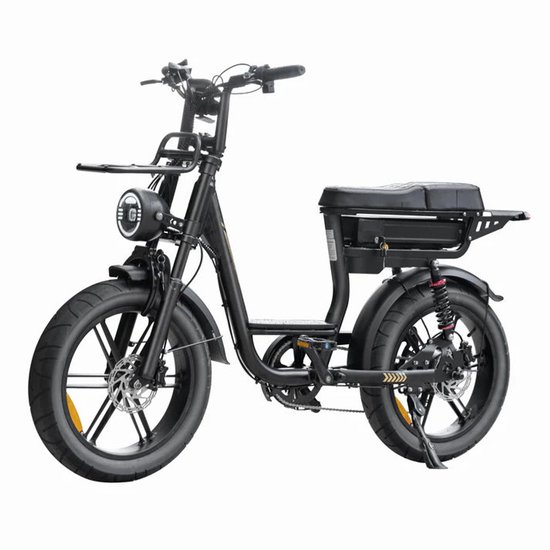 QmWheel V20 Comfort Fatbike - dubbele vering - 250W motor - 48V 15Ah accu