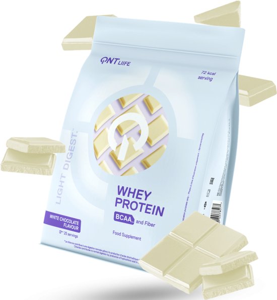 Qnt Light Digest Whey Protein White Chocolate van Merkloos