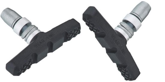 QT cycletech emblok v-brake set 4 stuks blister 1520082 van Merkloos