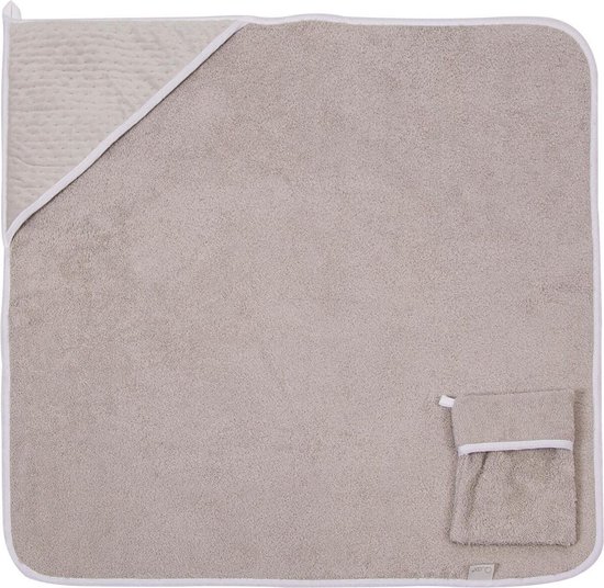 Quax - Badcape + Washandje - Dino - 75 X 75 CM van Quax