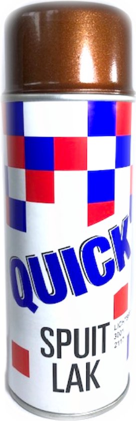 Quick Lichtbruine lak - veelzijdig - 400 ml - voor fietsen