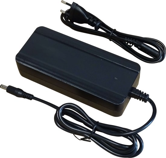 Qwic oplader 36V 1-Pin 2A | Qwic Performance lader BA00055 - BA00060 | Elektrische fietsaccu oplader | Qwic Downtube van Qwic