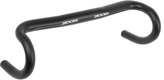Racestuur Zoom aluminium 31,8 x 440 mm - zwart