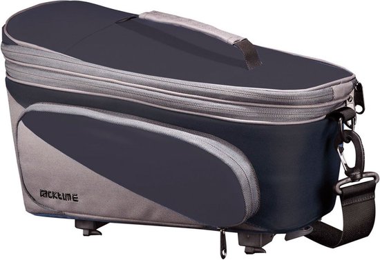Racktime Talis Plus - Bagagedragertas - Zwart/Grijs van Racktime