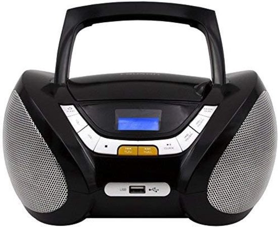 Radio cd speler kinderen - Radio cd speler met USB - Radio cd speler draagbaar van Radio