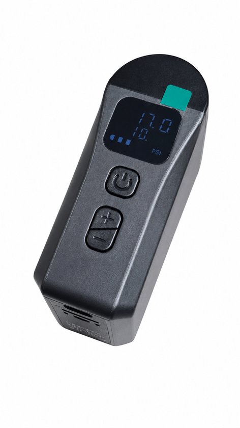 Ramson GTY15-04 Elektrische Mini Luchtpomp – 120 PSI – USB-C Oplaadbaar – Digitale Fietspomp – Voor Fiets, Bal en Opblaasartikelen