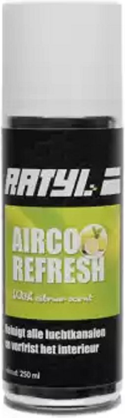 Ratyl Car Refresh Citrus-Airco-Airco Geur Spray - 150ml Citrus Refresh-Aircoreiniger - airco reiniger - reiniger voor de auto van Ratyl