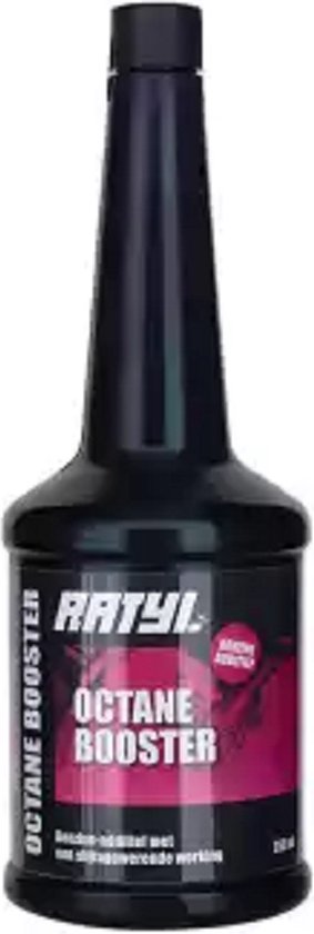 Ratyl Octane / octaan Booster benzine - 250ml -Ratyl Octane Booster -flacon-Octane Booster Benzine | Verbetert verbranding | Lager brandstofgebruik | Voorkomt bougies vervuiling | Betere prestaties motor | van Ratyl
