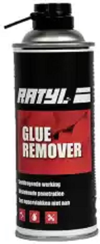 Ratyl-Remover 400 ml - ontvetter, sticker- en lijmverwijderaar-Voor een optimale ontvetting is dit product verrijkt met plantaardige extracten van Ratyl