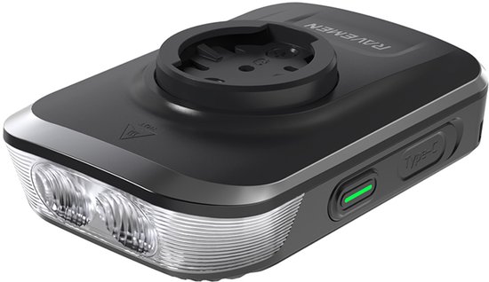 Ravemen - FR1500 fietsverlichting + Garmin Mount (alu) - 1500 Lumen