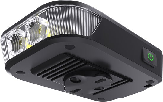 RAVEMEN FR500 500 Lumen Fietskoplamp voor Nachtelijk Fietsen-Compatibel met Garmin/Wahoo Fietscomputers-6 Modi USB-C -Automatisch aan/uit -IPX6 Waterdicht-geschikt voor racefietsen en stadsfietsen