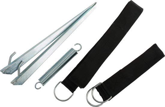 Redwood Stormbanden Set - Voortentaccessoires - Zwart van Redwood