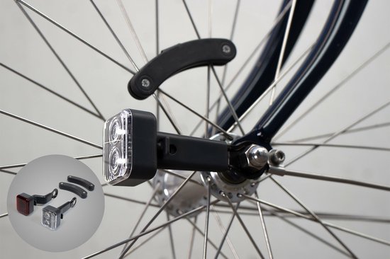Reelight Fietsverlichting Ams Constant Staal Rood/wit 4 Delig