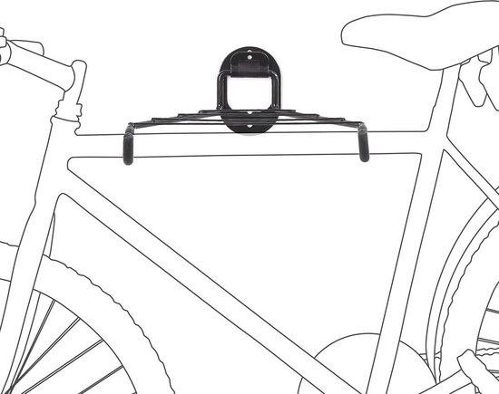 Relaxdays Fiets ophangbeugel - Ophangsysteem - Creeer ruimte van Relaxdays