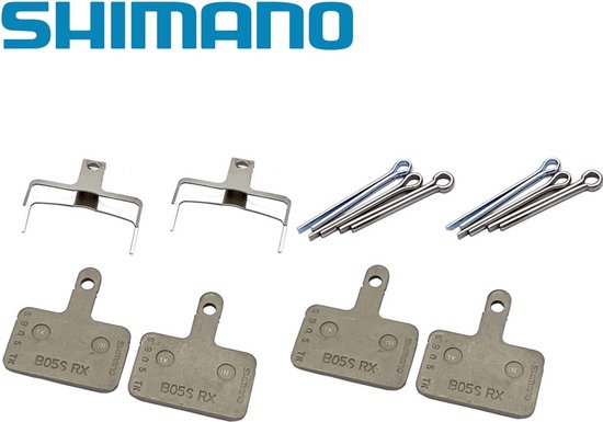 Remblok set Shimano B01S / B05S Resin - Disc Brake Pad - 4 stuks / 2 paar - voor en achter van Merkloos