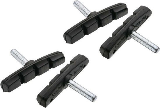 Remblokset Edge V-brake met stift - 2 paar van B'twin