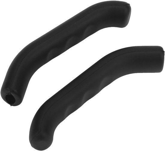 Remhendel Beschermende Cover Fiets Siliconen Handgrepen Antislip Waterdichte Protector Accessoire -Fiets accessoires - Zwart van Merkloos