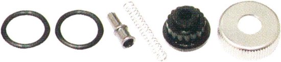 Reparatieset - Ombouwkit - Fietspomp Onderhoud - Specifiek Model - Compact Formaat - Veelkleurig