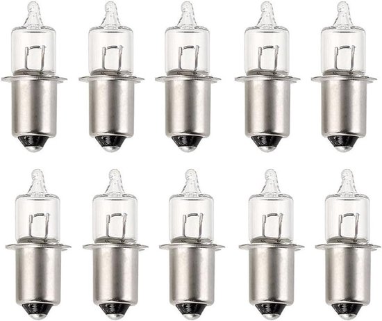 Reserve Halogeen Fietslampjes P13.5S 6V 2.4W Warmwit Voortand