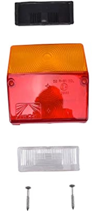 Reservelamp Lens - Fietsverlichting Onderdeel - Veilig Fietsen - 7-polige Aansluiting - 20 x 20 x 10 cm - Standaard