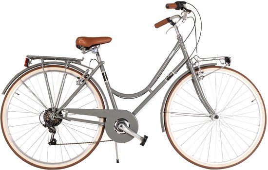 retrofiets 28 inch CONDORINO Lady, GRIGIO GALLANTE van Merkloos