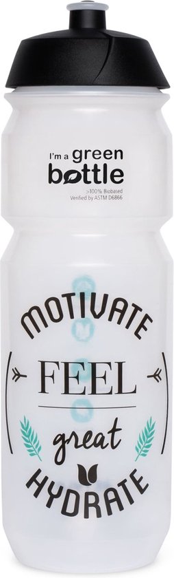 Retulp Bio Bidon - Bidon - Waterfles - Drinkfles - Sport - Hydrate - Suikerriet - 750 ml van Retulp